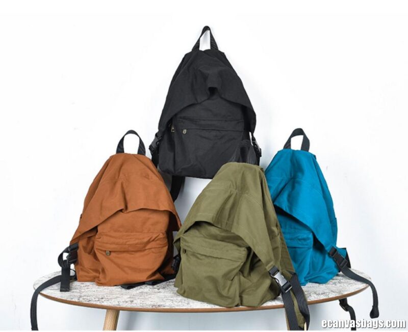 Canvas Sling Backpack For Day Trips - Image 2