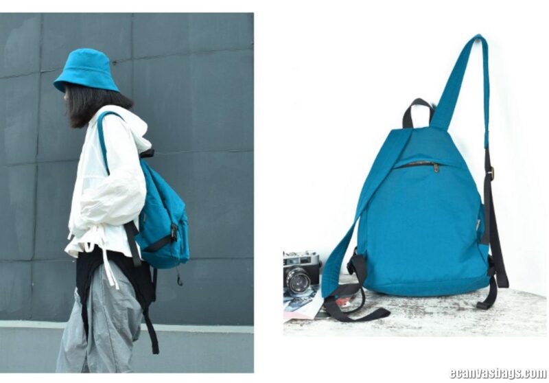 Canvas Sling Backpack For Day Trips - Image 14